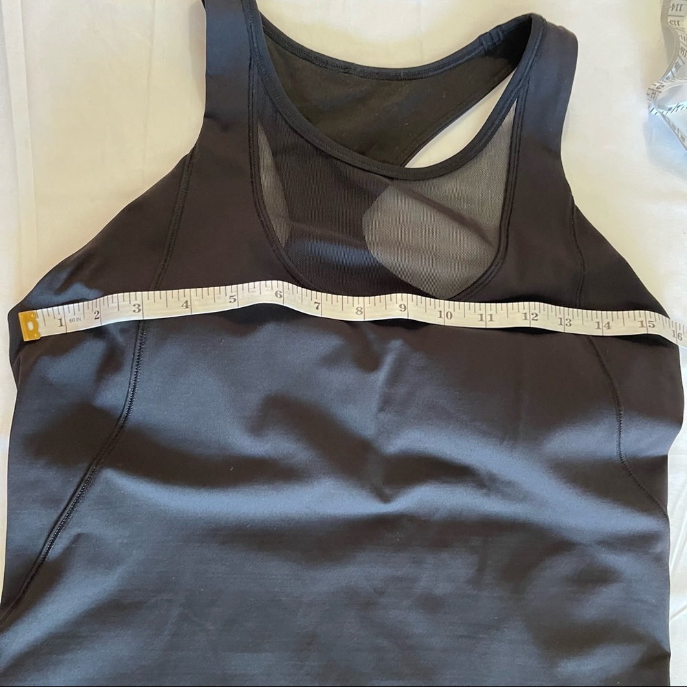 Lululemon Black Mesh With Me Racer Back Tank - Picture 8 of 12